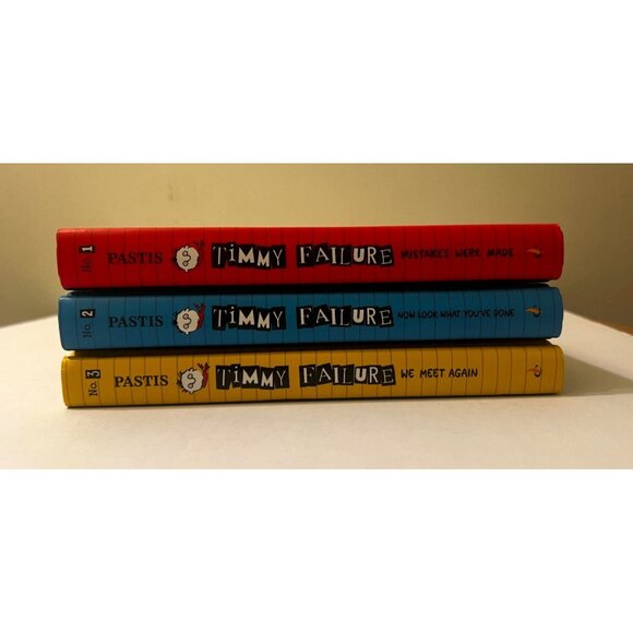 Timmy Failure Books 1-3 Set Mistakes Were Made Now Look We Meet Again Mint - Picture 3 of 10